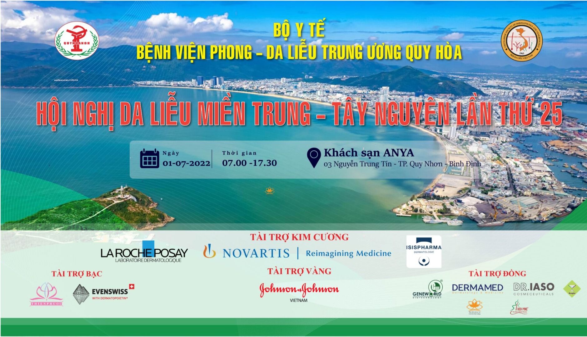 hội nghị da liễu miền trung - tây nguyên lần thứ 25 năm 2022 